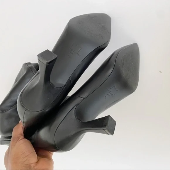 Marc Fisher black HALLIE BOOT - Picture 13 of 14